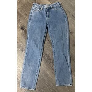 Pacsun Women's Mom Jeans Blue Denim Straight Size 24